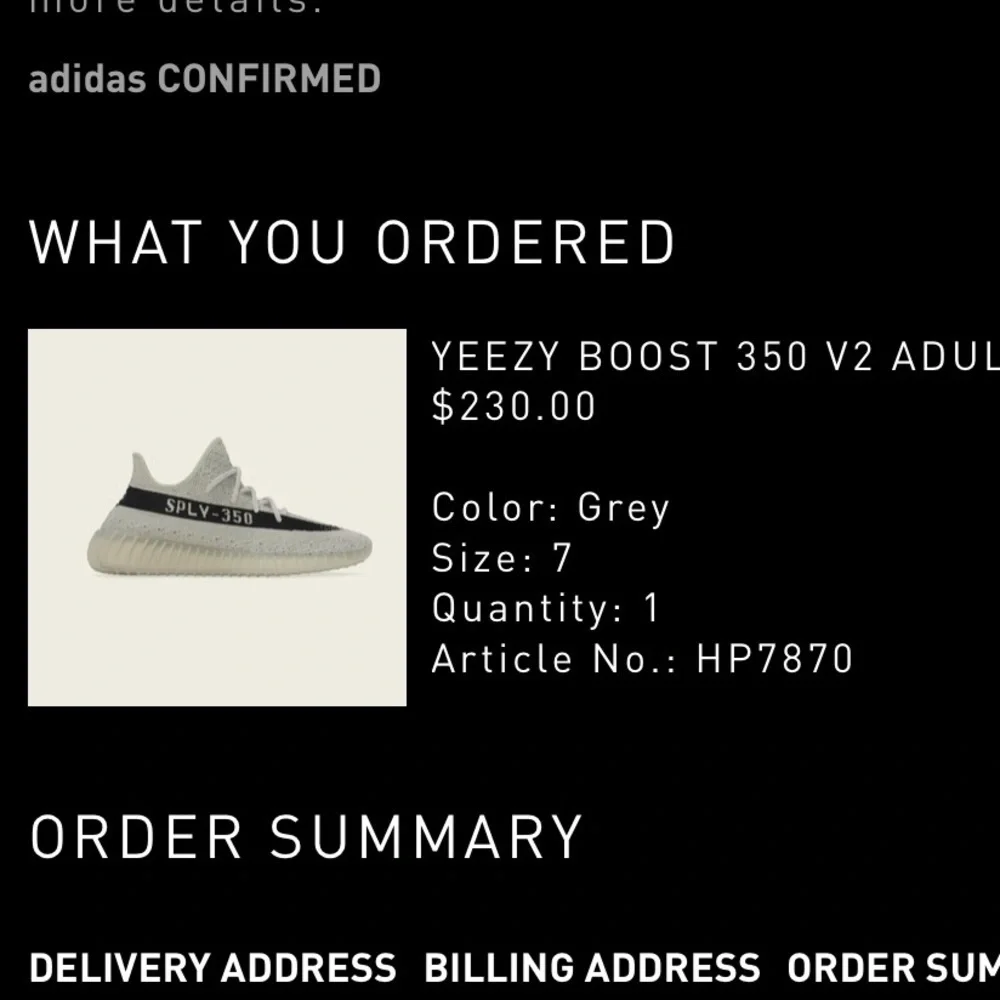 ADIDAS YEEZY Sneakers Shoes Boost 350 V2 Slate Black HP7870 Men's 7 Wome…